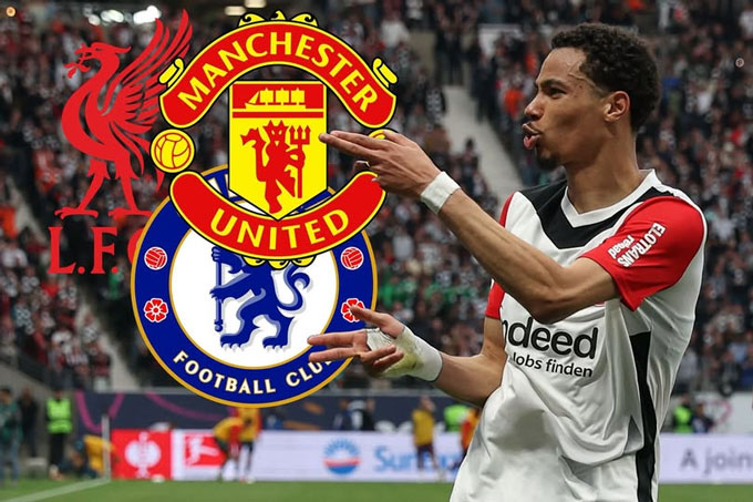Manchester United Chạy Đua Chiêu Mộ Hugo Ekitike Từ Frankfurt